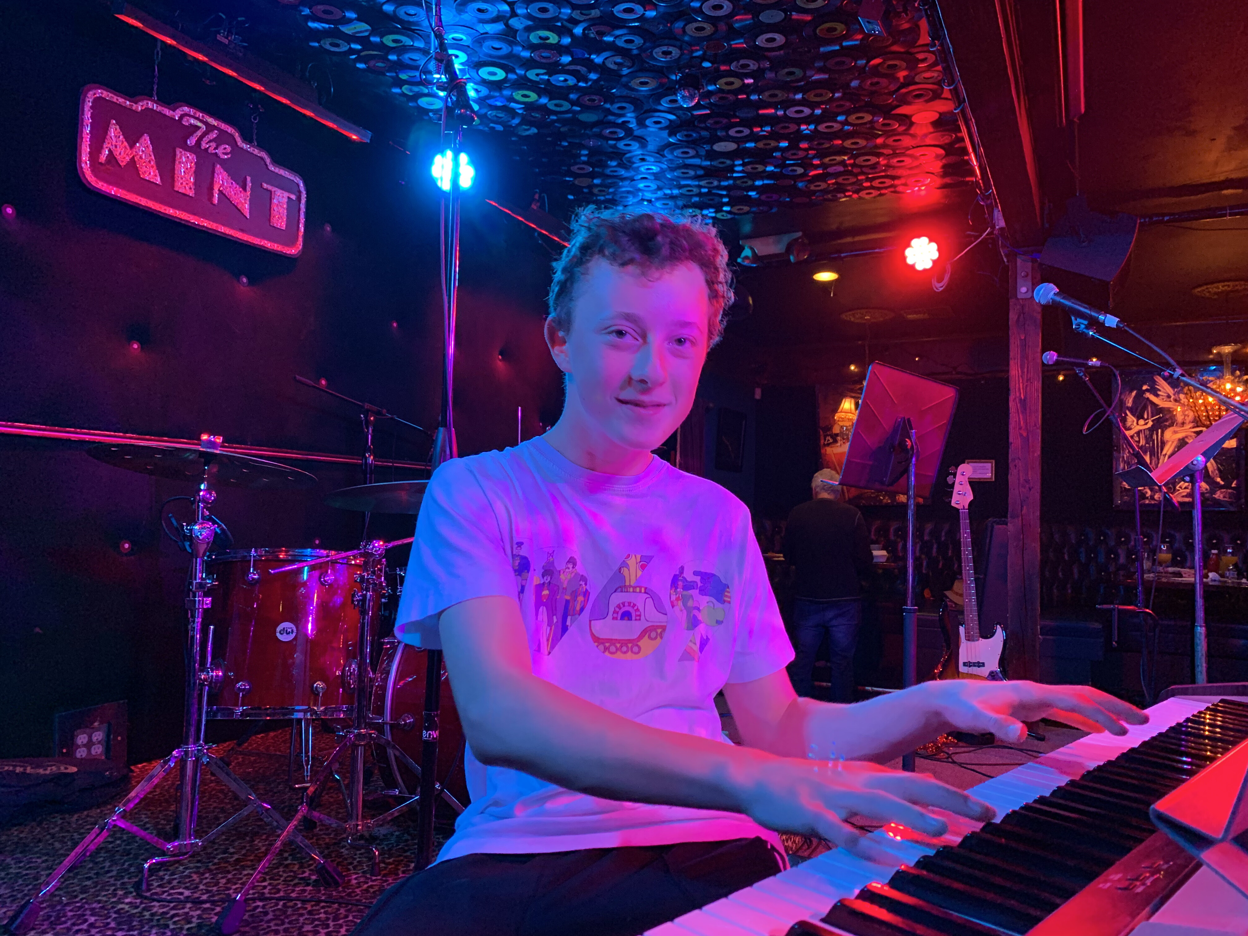 Sam Rubin performing live at The Mint in Los Angeles