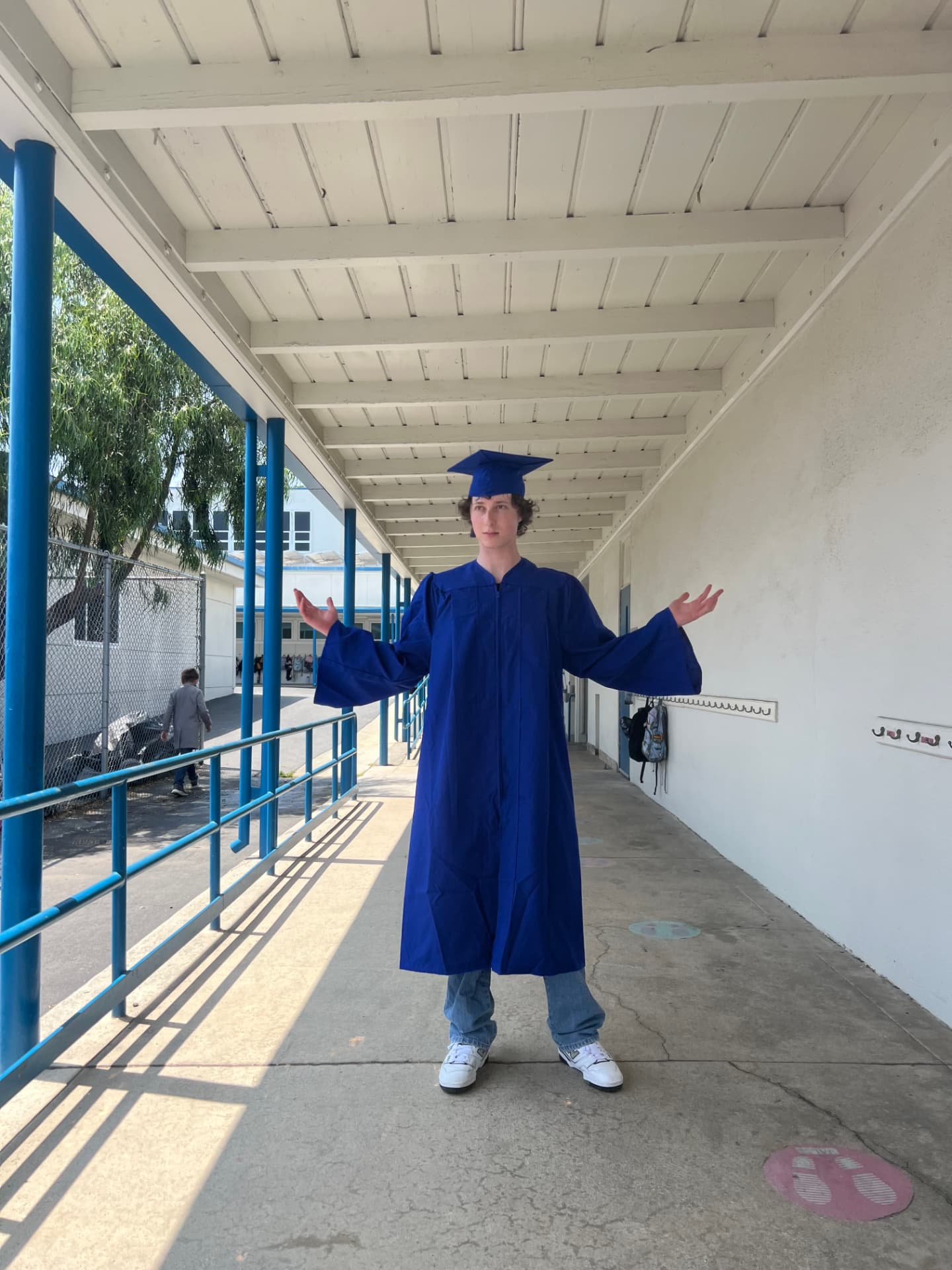 Sam Rubin at his Samohi graduation